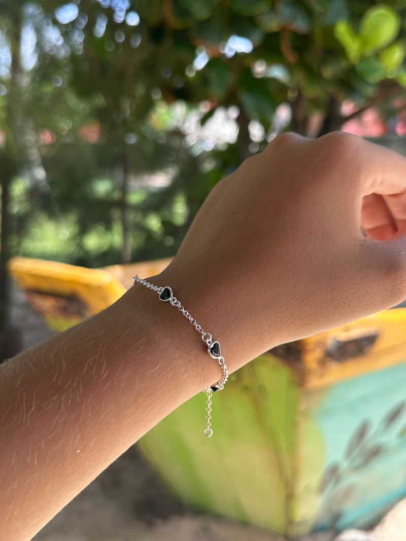 Pulseira de Zircônia Preta