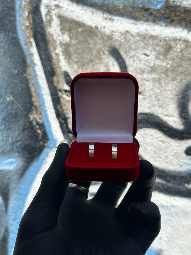 Aliança quadrada 4mm